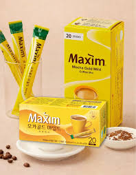 Café Solúvel Coreano Maxim Mocha Gold (Sachê Individual)